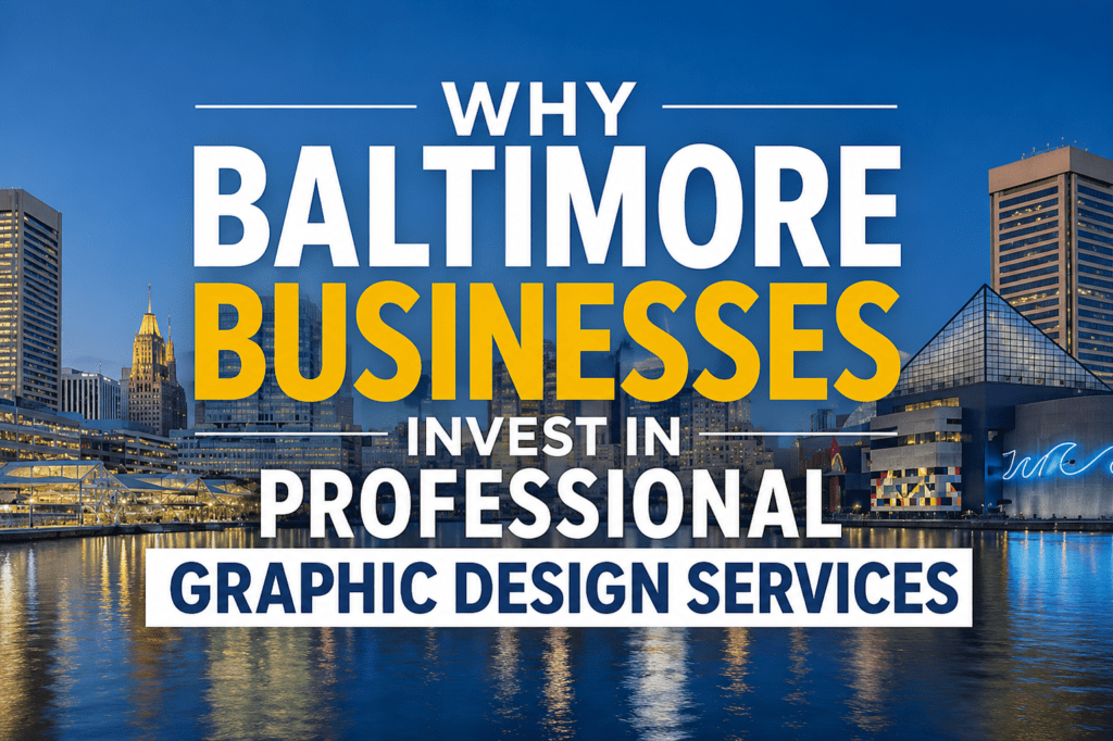 Graphic design services in Baltimore